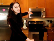 So pretty brunette wife is taken on video by lusty husband and share on web