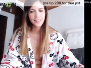 Shaved cock gets it on with a big breasted blonde