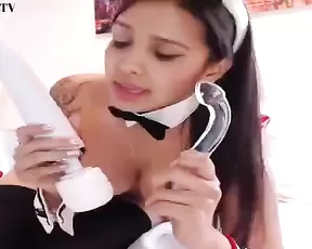 Fingering to screaming orgasm