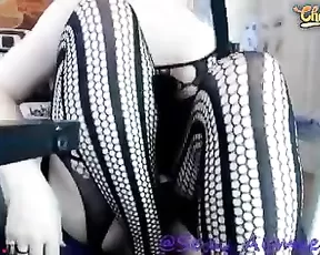 Alluring teen blonde sucks on a hard dick