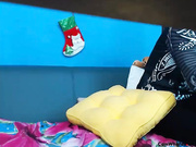 Latina getting her hairy muff fucked hard