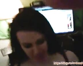 Fat passion brunette couple fucking webcam show