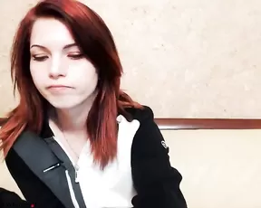 Babe handles a big cock
