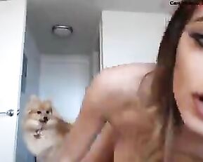 CassieCar beauty naked latina teasing body webcam show