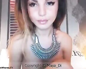 Beautiful slim teen teasing little pussy webcam show