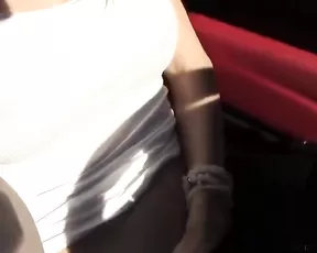 Pretty nose pierced redhair girlfriend make a long homemade blowjob,!damn!