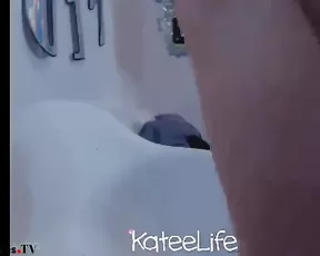 Brunette is receiving a cock in her cunt