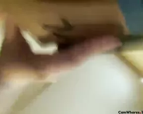 Juicy naked brunette blowjob and couple sex webcam show