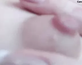 Skinny chick is doing a blow job