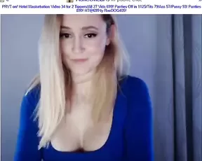 AoifeONeil juicy milf blonde play with ohmibod webcam show