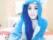 Kati3kat wet ass finger pussy in webcam chat show