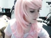 Lana_rain pink hair teen hot vibrating pussy webcam show