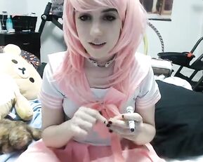 Lana_rain pink hair teen hot vibrating pussy webcam show