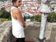 MariahLeonne public POV finger and facial in private premium video