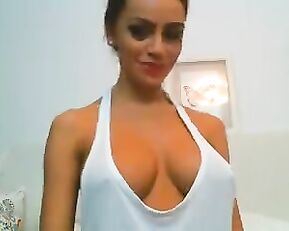 I_Am_Pene beauty busty wet latina milf riding dildo webcam show