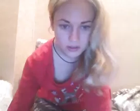 Loveseamerry sexy blonde show natural nude tits webcam show