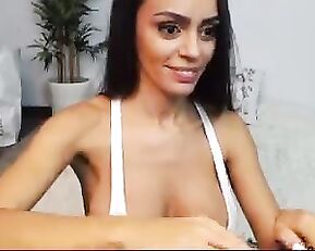 OPenelope_ beauty slim milf brunette big boobs webcam show