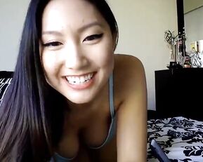 Melo_mika asian teen lesbians fingering in bed webcam show