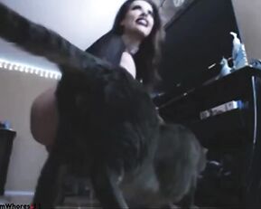 Passion brunette milf erotic dancing webcam show