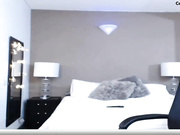 Brunette penetrates herself close up