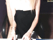 So pretty mexican brunette wife make a hell of a blowjob when parents leave