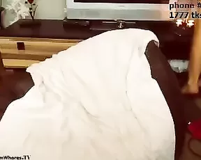 Missshanti beauty milf blonde DP masturbate use toys webcam show