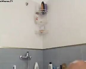 SunBunny_ sexy naked blonde in shower webcam show