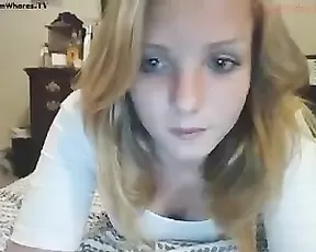 van_dayln sexy teen blonde fingering pussy webcam show