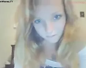 van_dayln sexy teen blonde fingering pussy webcam show