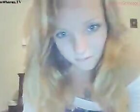 van_dayln sexy teen blonde fingering pussy webcam show