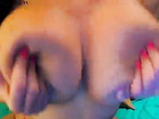 Larissa passion milf brunette in stockings hot fingering wet pussy webcam show