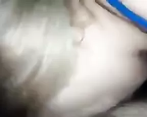 Blonde milf make deepthroat POV blowjob webcam show