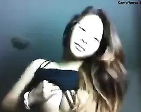 Hot asian girl stripping part 1
