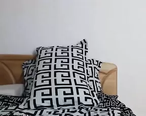 Nude teen in glasses fingering webcam show