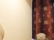 Blonde in long stockings gets drilled.