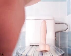 Tasty brunette hot riding dildo webcam show