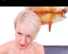 beautyxfleur slim hot milf blonde in stockings masturbate webcam show
