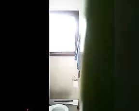 Blonde performing deep throat