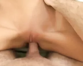 Sweet babe with glasses is naked