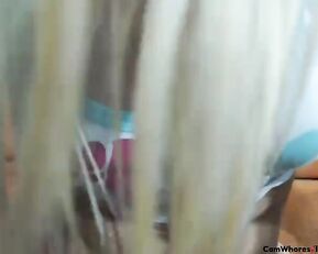Kaily02 tasty teen blonde play with ohmibod webcam show