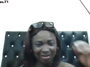 Zambian Dark black nude fat milf hot masturbate and cum webcam show