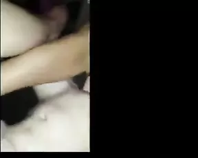 Naked girl thresome POV fucking webcam show