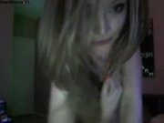 Beauty slim teen dacing webcam show