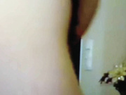 A red haired teen uses her vibrating toys