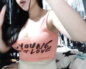 sweet_girl97 juicy and busty brunette asian teasing webcam show