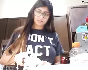 My sweet chick giving me birthday blowjob