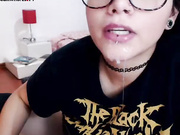 brittney shows her blowjob talent