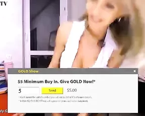 jolieposh sex bomb busty milf riding dildo webcam show