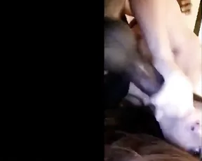 Blonde chick blows cock for a facial